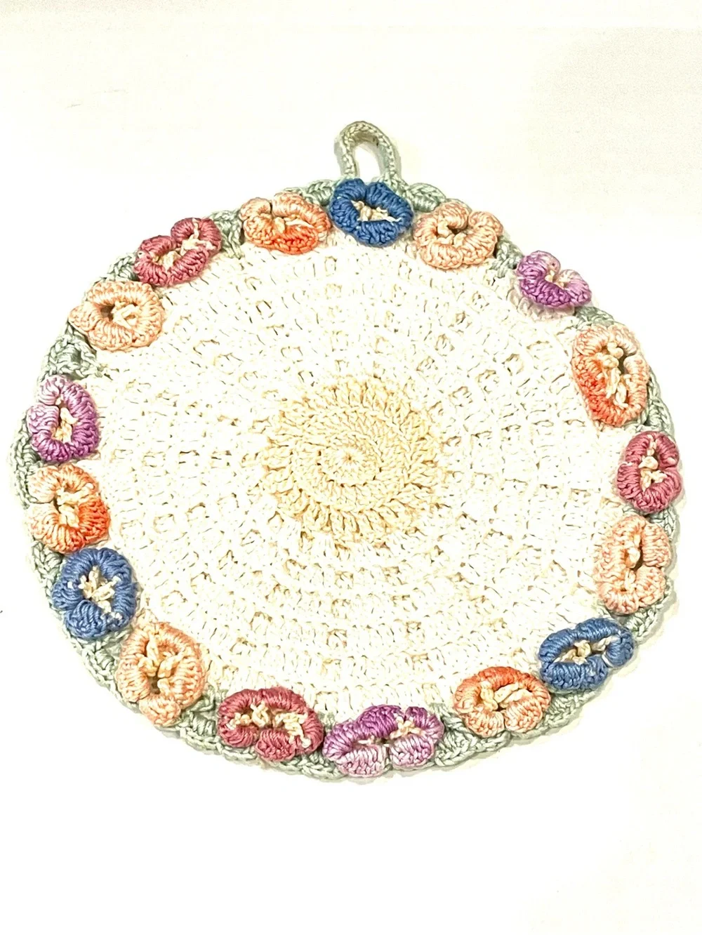 Lot of 4 Vintage Handmade Potholders